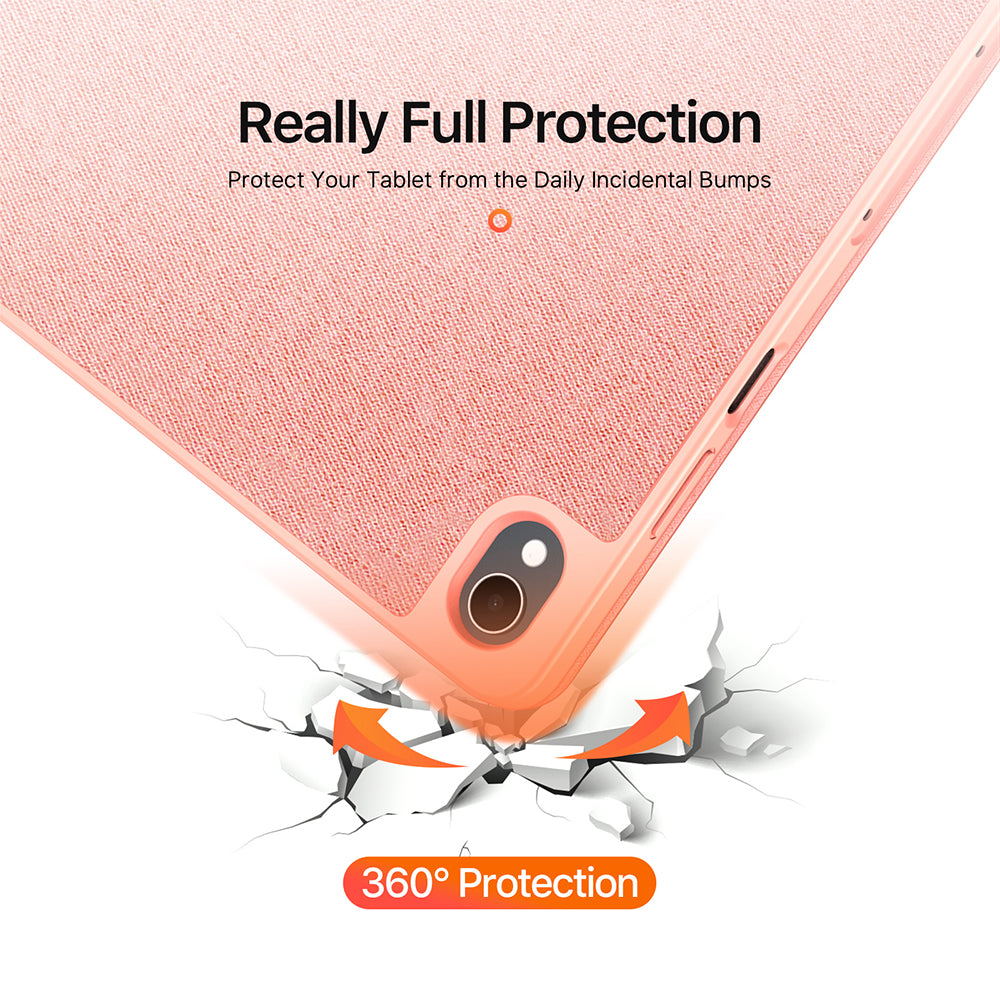Etui for Samsung Galaxy Tab S12 Plus, DUX DUCIS, Domo med pennholder, svart