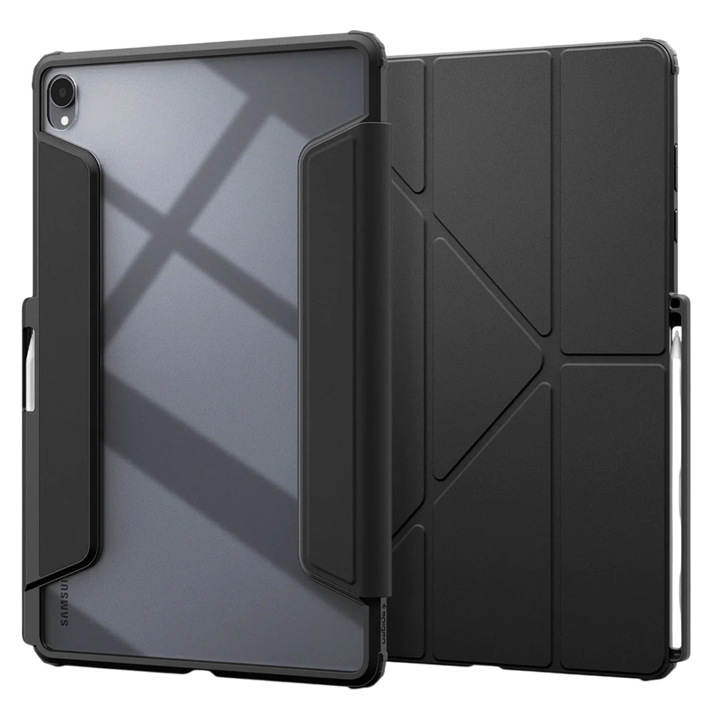Deksel til Samsung Galaxy Tab S12 Plus, Spigen, Air Skin Pro, svart ACS11823