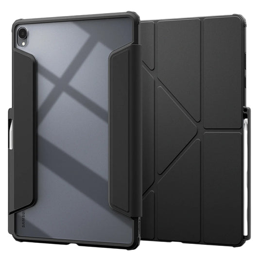 Deksel til Samsung Galaxy Tab S12 Plus, Spigen, Air Skin Pro, svart ACS11823
