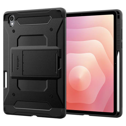 Deksel for Samsung Galaxy Tab S12 Plus, Spigen, Tough Armor Pro, Svart ACS11827