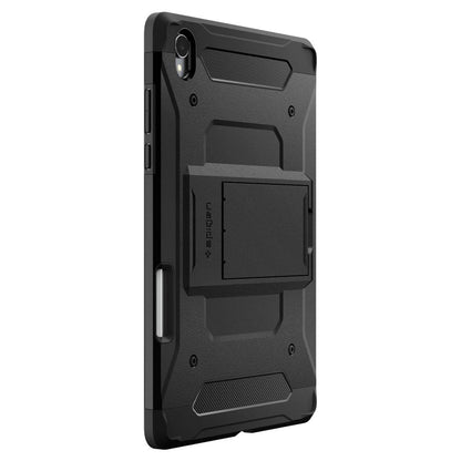 Deksel for Samsung Galaxy Tab S12 Plus, Spigen, Tough Armor Pro, Svart ACS11827