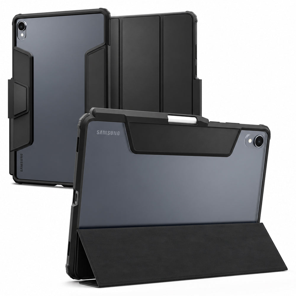 Deksel til Samsung Galaxy Tab S12 Plus, Spigen Ultra Hybrid Pro, svart, ACS11825