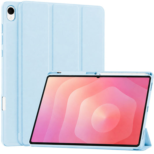 Deksel til Samsung Galaxy Tab S12 Plus, Techsuit, Flex Trifold, Blå