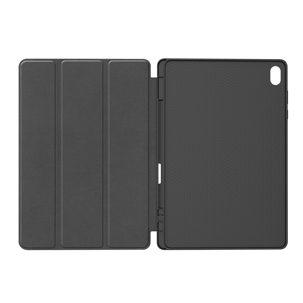 Deksel for Samsung Galaxy Tab S12 Plus, Techsuit, Flex Trifold, Svart