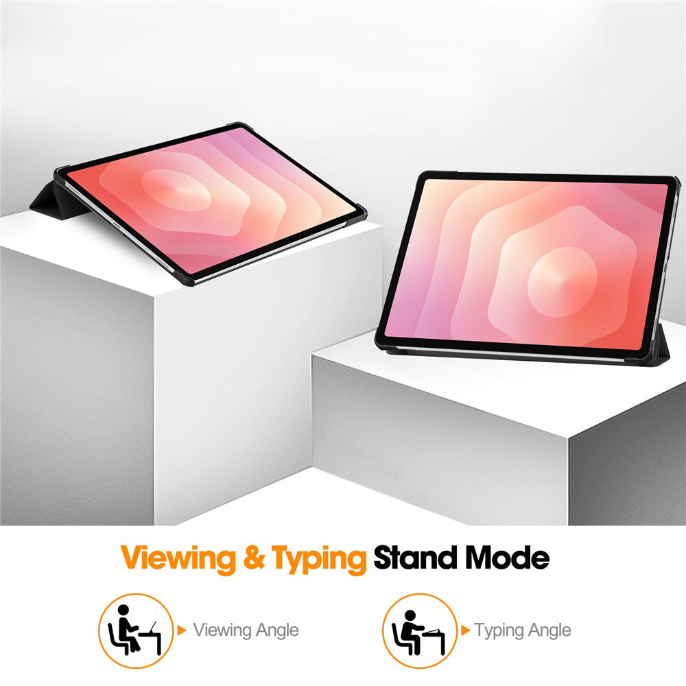 Deksel for Samsung Galaxy Tab S12 Plus, Techsuit, FoldPro, Rød
