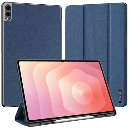 Etui for Samsung Galaxy Tab S12 Ultra / Tab S11 Ultra, DUX DUCIS, Domo med pennholder, blå