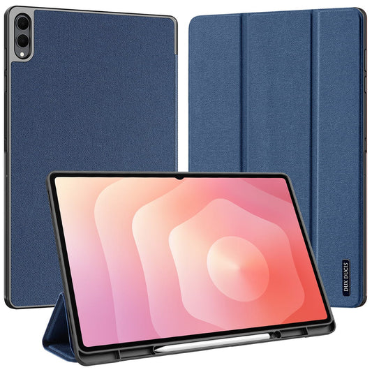 Etui for Samsung Galaxy Tab S12 Ultra / Tab S11 Ultra, DUX DUCIS, Domo med pennholder, blå