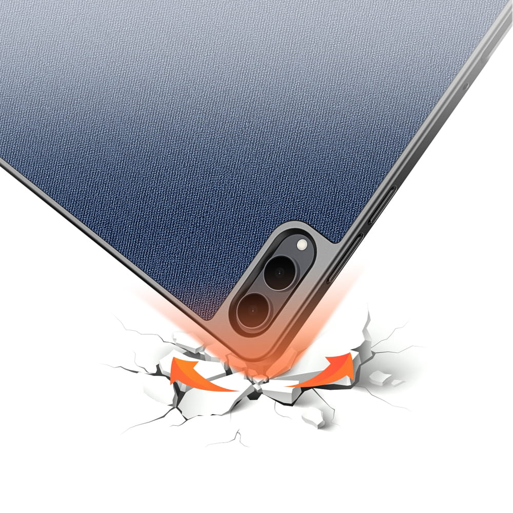 Etui for Samsung Galaxy Tab S12 Ultra / Tab S11 Ultra, DUX DUCIS, Domo med pennholder, blå