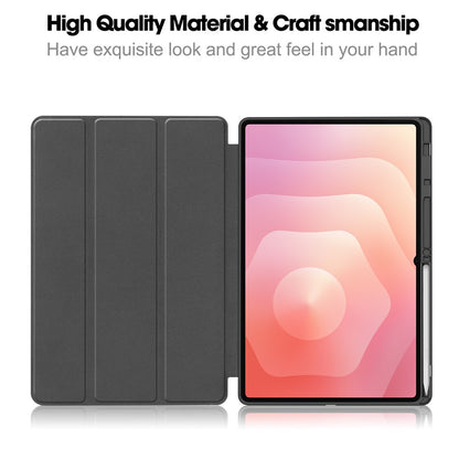 Deksel for Samsung Galaxy Tab S12 Ultra / Tab S11 Ultra, Techsuit, Flex Trifold, Grønn