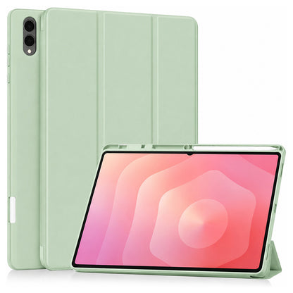 Deksel til Samsung Galaxy Tab S12 Ultra / Tab S11 Ultra, Techsuit, Flex Trifold, Matcha grønn