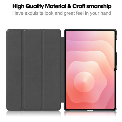 Deksel for Samsung Galaxy Tab S12 Ultra / Tab S11 Ultra, Techsuit, FoldPro, Rød