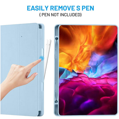 Deksel for Samsung Galaxy Tab S6 Lite (2024) / Tab S6 Lite (2022) / Tab S6 Lite (2020), Techsuit, Flex Trifold, Blå