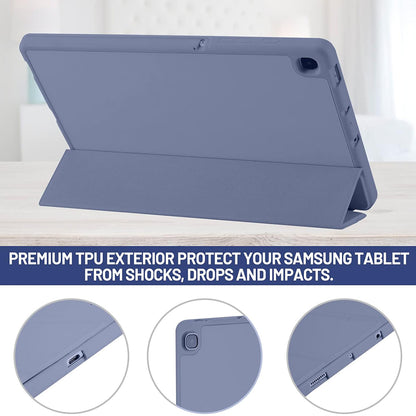 Deksel for Samsung Galaxy Tab S6 Lite (2024) / Tab S6 Lite (2022) / Tab S6 Lite (2020), Techsuit, Flex Trifold, Lilla