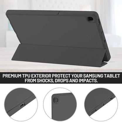 Deksel for Samsung Galaxy Tab S6 Lite (2024) / Tab S6 Lite (2022) / Tab S6 Lite (2020), Techsuit, Flex Trifold, Svart