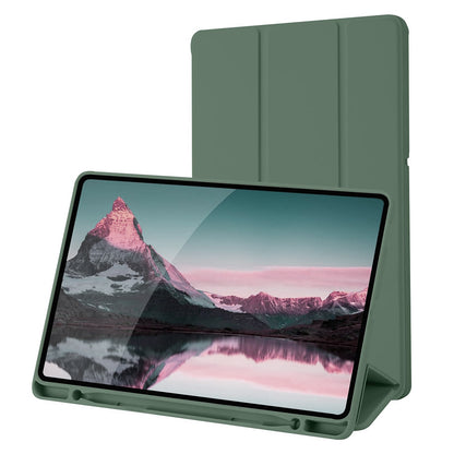 Deksel til Samsung Galaxy Tab S6 Lite (2024) / Tab S6 Lite (2022) / Tab S6 Lite (2020), Techsuit, Flex Trifold, Grønn