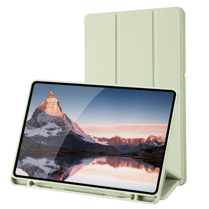 Deksel for Samsung Galaxy Tab S6 Lite (2024) / Tab S6 Lite (2022) / Tab S6 Lite (2020), Techsuit, Flex Trifold, Matcha grønn