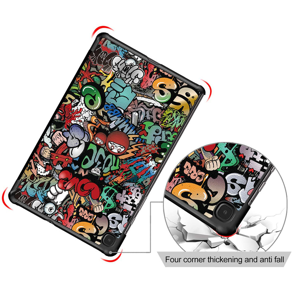 Deksel for Samsung Galaxy Tab S6 Lite (2024) / Tab S6 Lite (2022) / Tab S6 Lite (2020), Techsuit, FoldPro, Flerfarget
