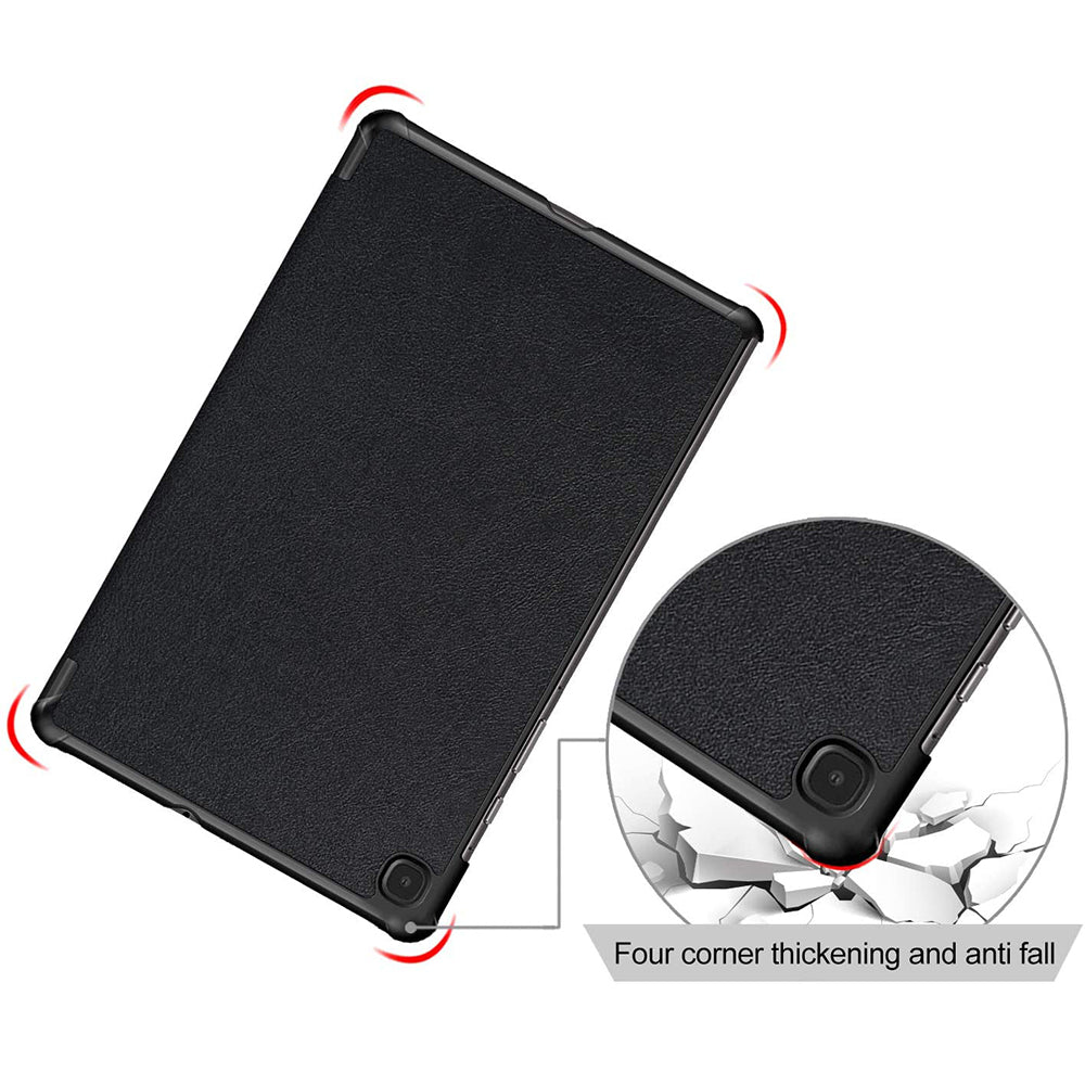 Deksel for Samsung Galaxy Tab S6 Lite (2024) / Tab S6 Lite (2022) / Tab S6 Lite (2020), Techsuit, FoldPro, Svart