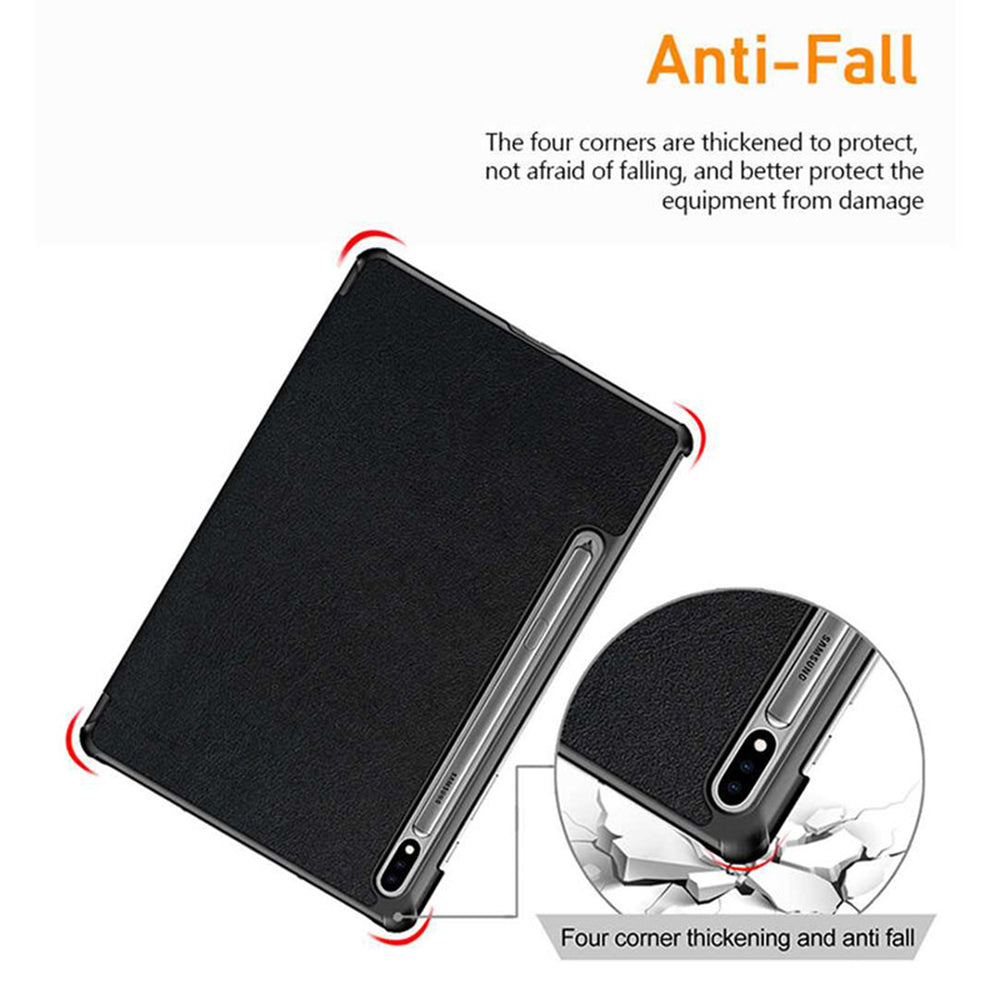 Deksel for Samsung Galaxy Tab S8 / Tab S7 T875 / Tab S7 T870, Techsuit, FoldPro, Flerfarget