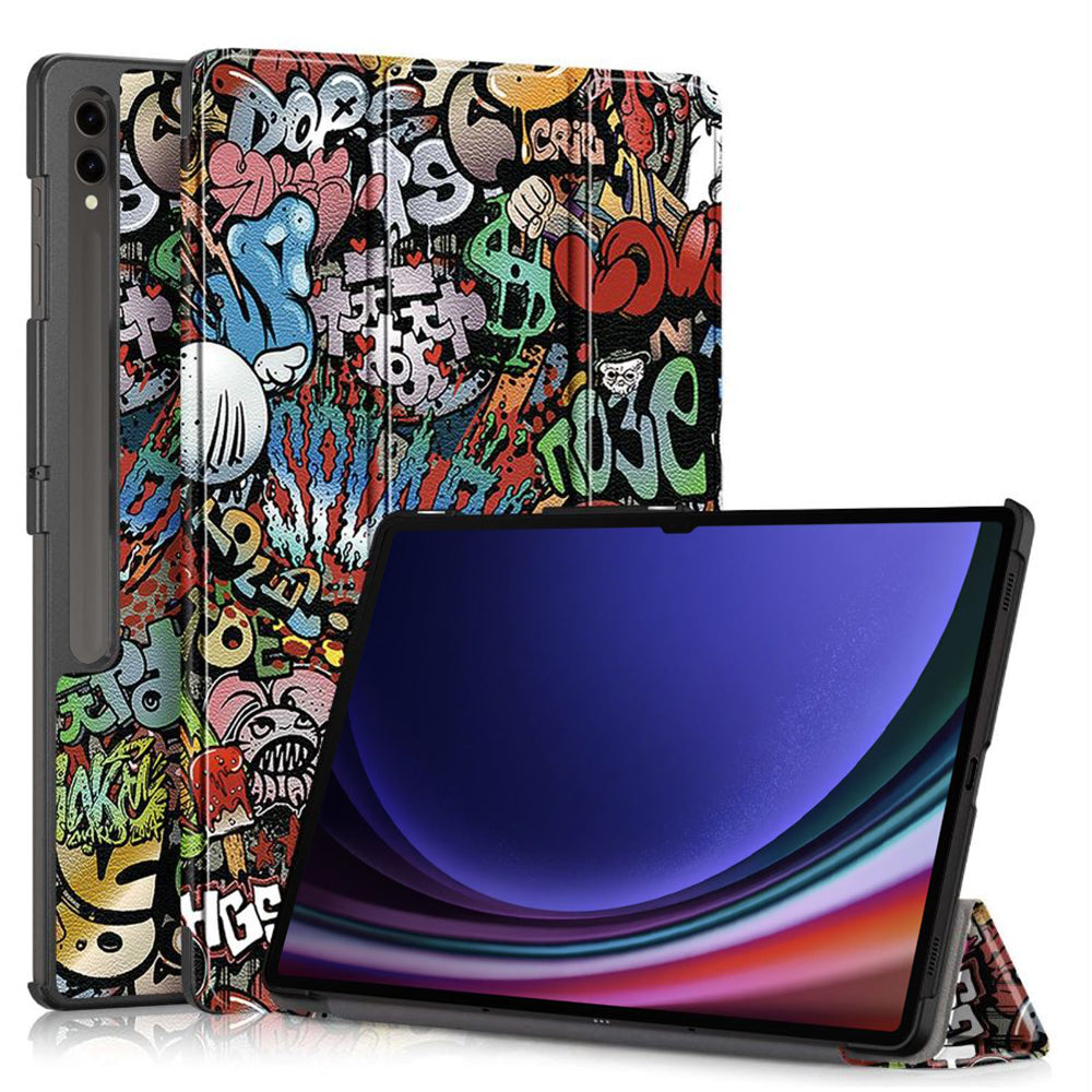 Deksel til Samsung Galaxy Tab S8 Ultra, Techsuit, FoldPro Urban Vibe, Flerfarget