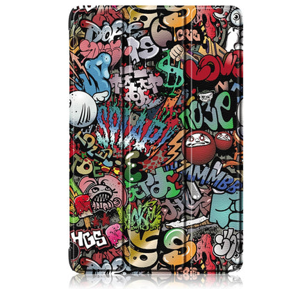 Deksel til Samsung Galaxy Tab S8 Ultra, Techsuit, FoldPro Urban Vibe, Flerfarget