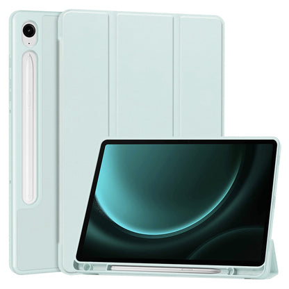 Deksel for Samsung Galaxy Tab S9 FE / Tab S9 / Tab S10 FE, Techsuit, Flex Trifold, Blå