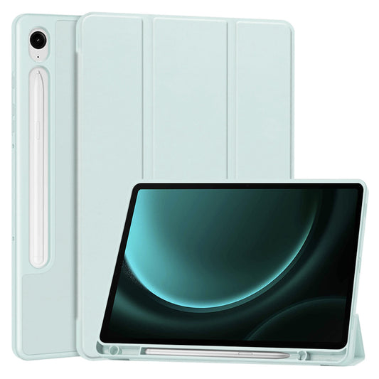 Deksel for Samsung Galaxy Tab S9 FE / Tab S9 / Tab S10 FE, Techsuit, Flex Trifold, Blå