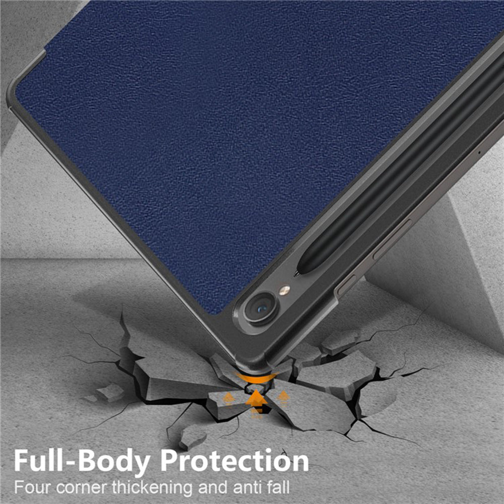 Deksel for Samsung Galaxy Tab S9 FE / Tab S9 / Tab S10 FE, Techsuit, FoldPro, Blå