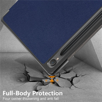 Deksel for Samsung Galaxy Tab S9 FE / Tab S9 / Tab S10 FE, Techsuit, FoldPro, Blå