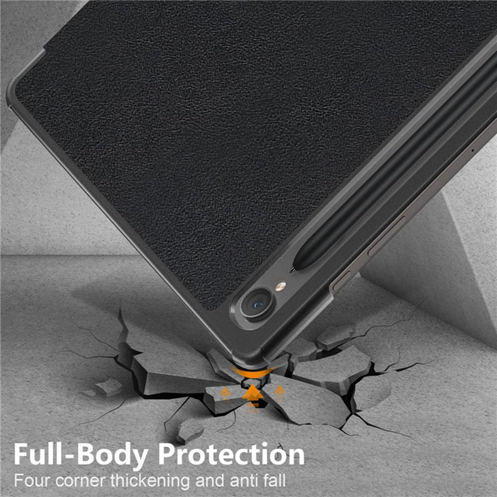 Deksel for Samsung Galaxy Tab S9 FE / Tab S9 / Tab S10 FE, Techsuit, FoldPro Butterfly, Flerfarget