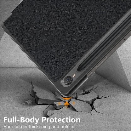 Deksel for Samsung Galaxy Tab S9 FE / Tab S9 / Tab S10 FE, Techsuit, FoldPro Butterfly, Flerfarget