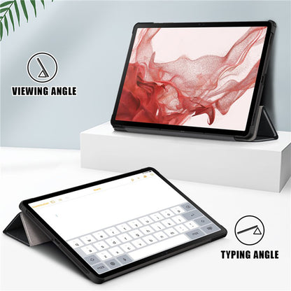 Deksel for Samsung Galaxy Tab S9 FE / Tab S9 / Tab S10 FE, Techsuit, FoldPro, Svart
