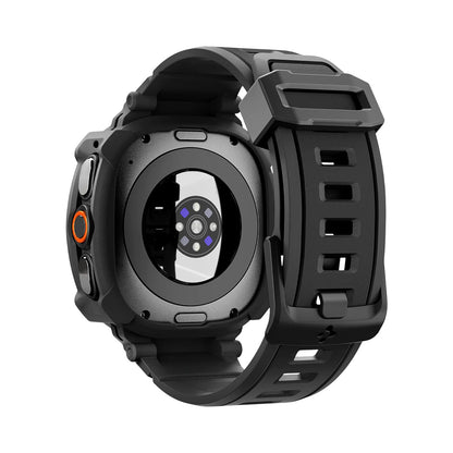 Deksel for Samsung Galaxy Watch Ultra2, Spigen, Rugged Armor Pro, Matt svart ACS11612