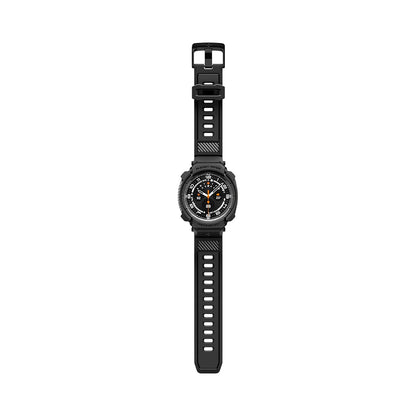 Deksel for Samsung Galaxy Watch Ultra2, Spigen, Rugged Armor Pro, Matt svart ACS11612
