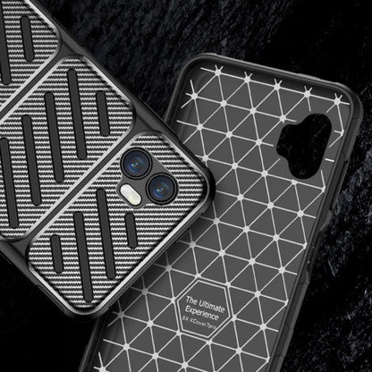 Deksel til Samsung Galaxy XCover7 Pro, Techsuit, CarbonFiber, Svart