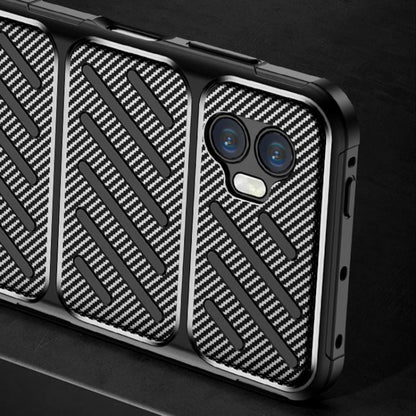 Deksel til Samsung Galaxy XCover7 Pro, Techsuit, CarbonFiber, Svart
