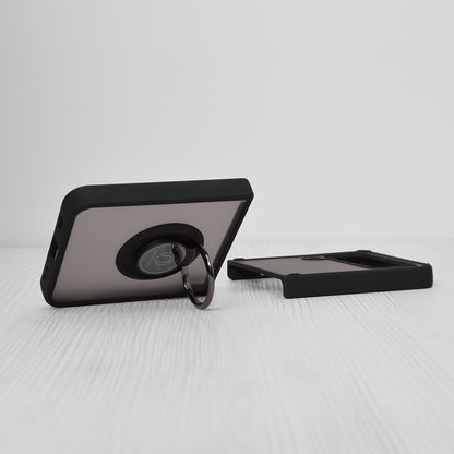 Deksel for Samsung Galaxy Z Flip3 5G F711, Techsuit, Glinth, Svart