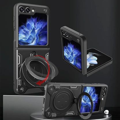 Deksel for Samsung Galaxy Z Flip5 F731, Techsuit, CamGuard Pro, Svart