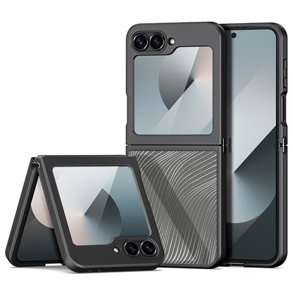 Deksel til Samsung Galaxy Z Flip6 F741, DUX DUCIS, Aimo, Svart