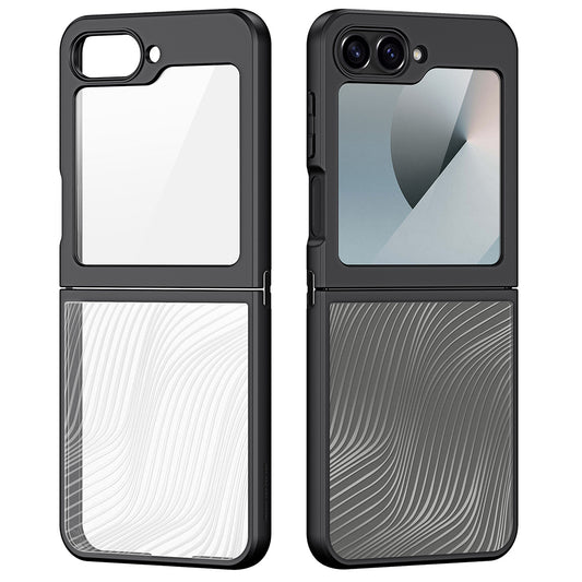 Deksel til Samsung Galaxy Z Flip6 F741, DUX DUCIS, Aimo, Svart