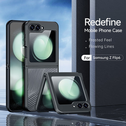 Deksel til Samsung Galaxy Z Flip6 F741, DUX DUCIS, Aimo, Svart