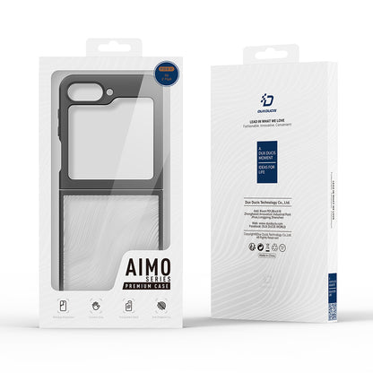 Deksel til Samsung Galaxy Z Flip6 F741, DUX DUCIS, Aimo, Svart