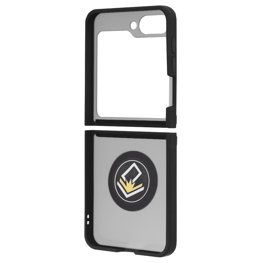 Deksel for Samsung Galaxy Z Flip7 FE F761 / Z Flip6 F741, Techsuit, Glinth, Svart