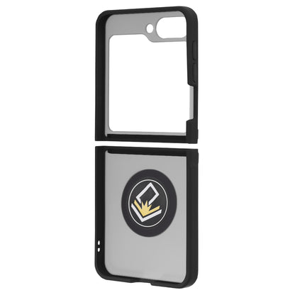 Deksel for Samsung Galaxy Z Flip7 FE F761 / Z Flip6 F741, Techsuit, Glinth, Svart
