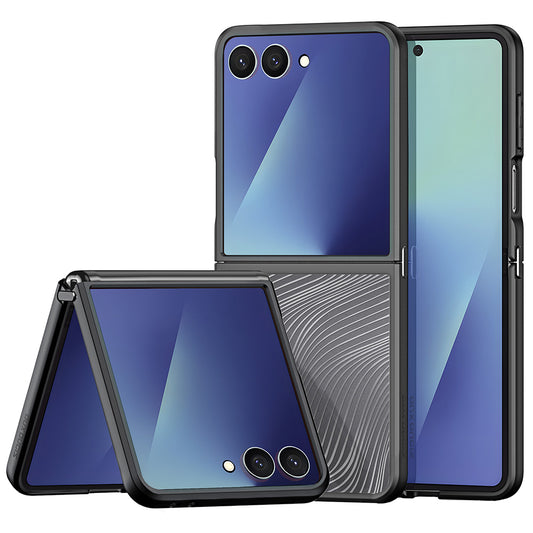 Deksel til Samsung Galaxy Z Flip7 F766, DUX DUCIS, Aimo, Svart