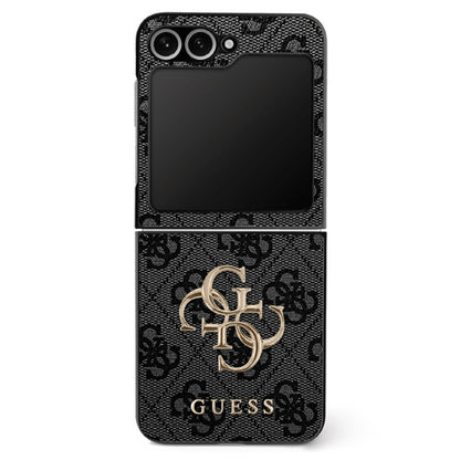 Deksel for Samsung Galaxy Z Flip7 F766, Guess, 4G Metal Logo, Svart