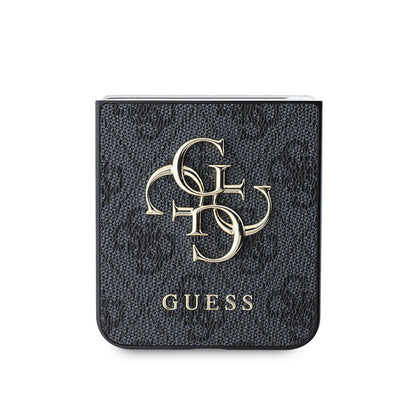 Deksel for Samsung Galaxy Z Flip7 F766, Guess, 4G Metal Logo, Svart