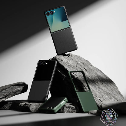 Deksel for Samsung Galaxy Z Flip7 F766, Ringke, Onyx, Svart