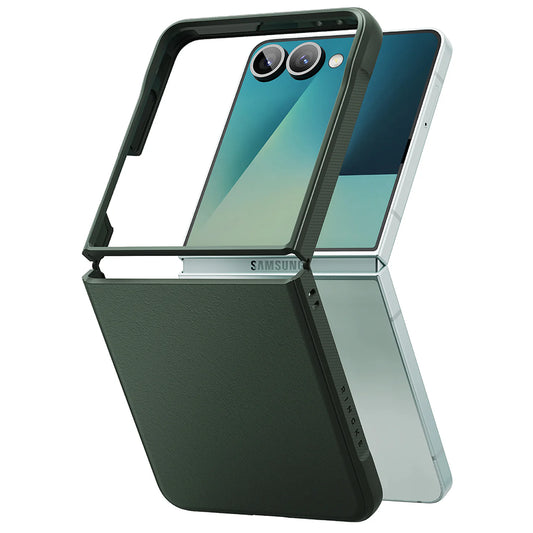 Deksel for Samsung Galaxy Z Flip7 F766, Ringke, Onyx, Mørkegrønn