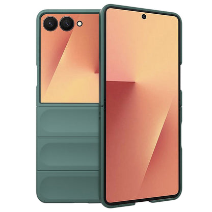 Deksel for Samsung Galaxy Z Flip7 F766, Techsuit, Magic Shield, Grønn